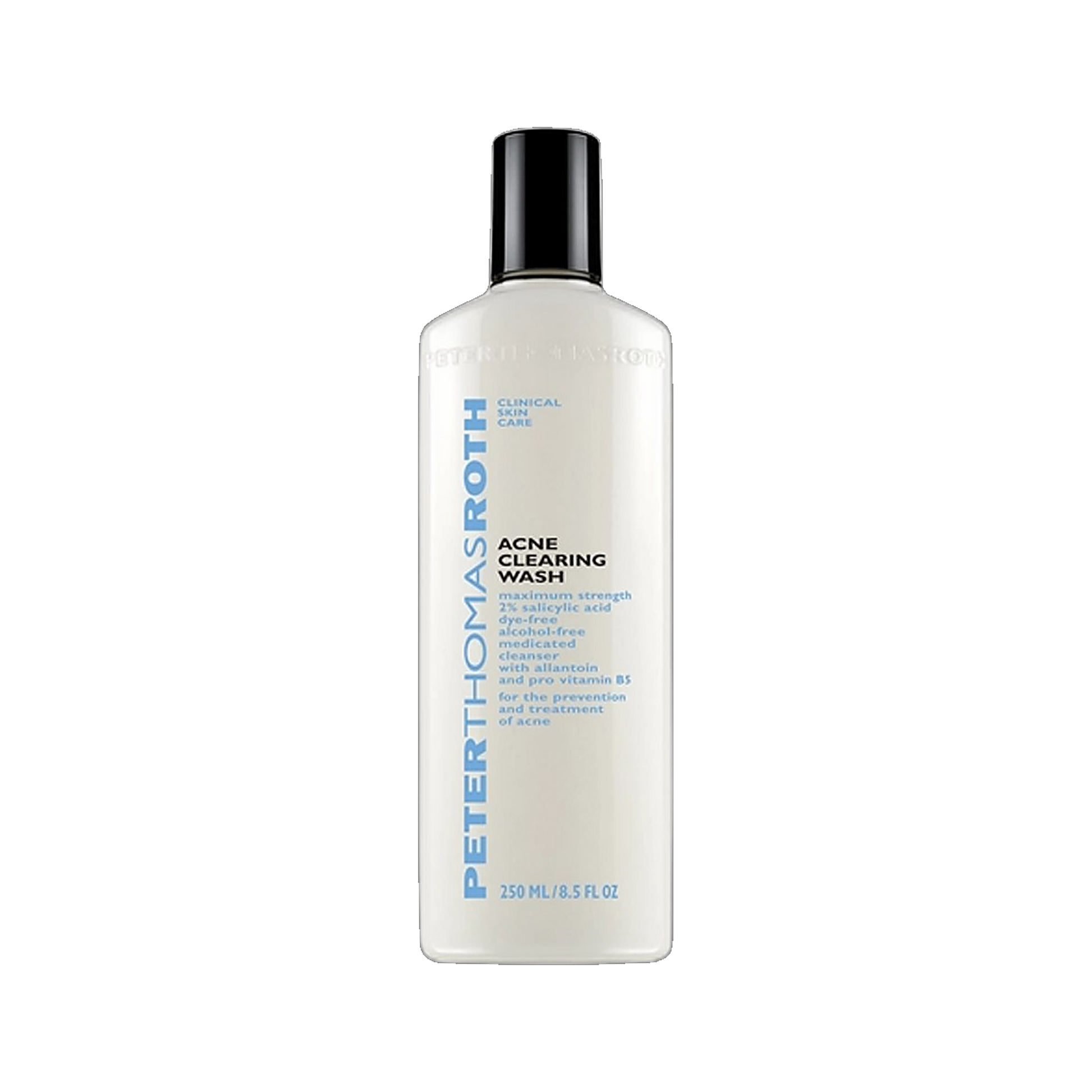 Peter Thomas Roth Acne Clearing Wash bottle on transparent background