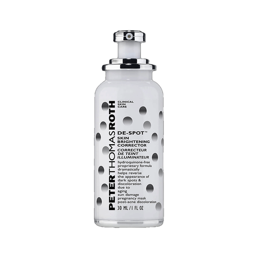 Peter Thomas Roth De-Spot Skin Brightening Corrector bottle on white background