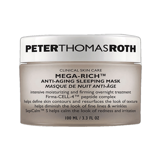 Peter Thomas Roth Mega-Rich Anti-Aging Sleeping Mask jar on transparent background