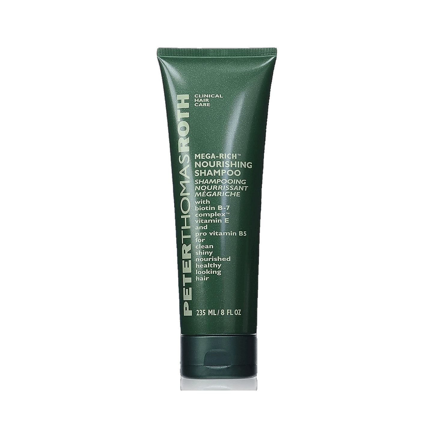 Peter Thomas Roth Mega-Rich Shampoo bottle on transparent background