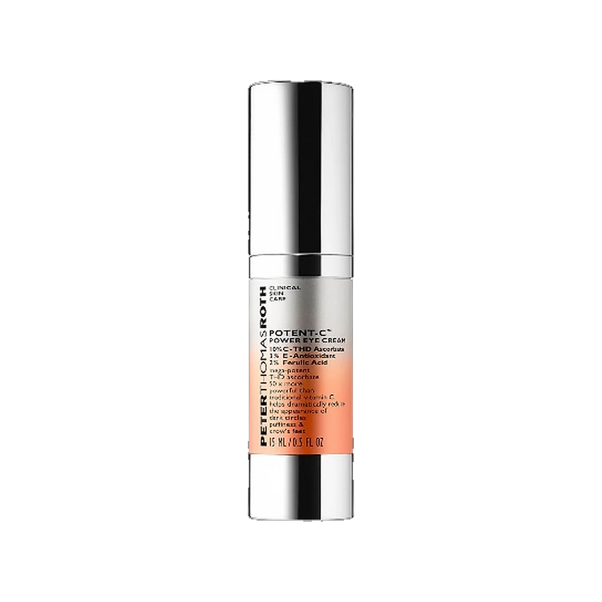 Peter Thomas Roth Potent-C Power Eye Cream tube on white background