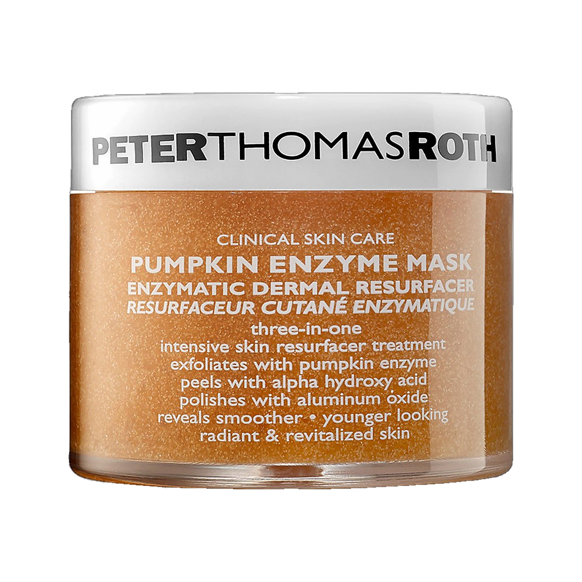 Peter Thomas Roth Pumpkin Enzyme Mask jar on white background