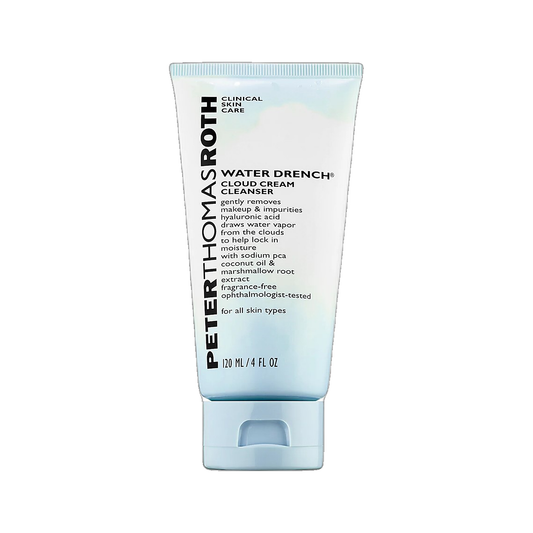 Peter Thomas Roth Water Drench Cloud Cream Cleanser tube on white background