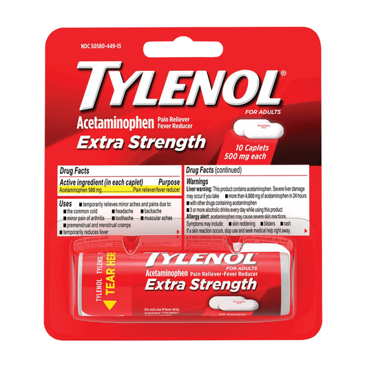 Tylenol Caplets Extra Strength (10ct)