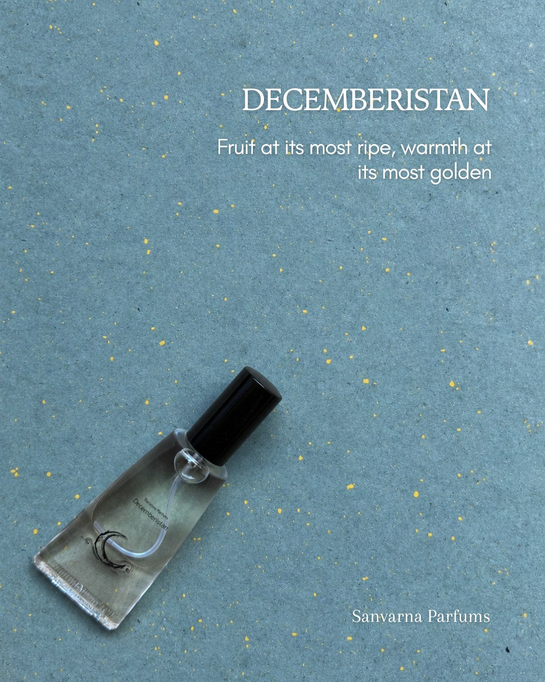 Sanvarna Decemberistan woody citrus winter perfume, buy online in Pakistan