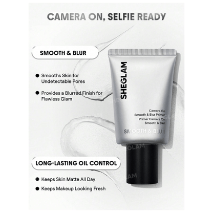 Orignal SHEGLAM Camera On Smooth & Blur Primer  In Pakistan