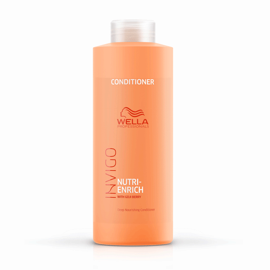Wella Invigo Nutri-Enrich Deep Nourishing Shampoo for Dry Hair 1L bottle – original Wella Professionals Pakistan